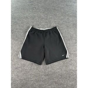 Nike Shorts Men Large Blue Solid Mesh Basketball Athletic Swoosh Logo Gym